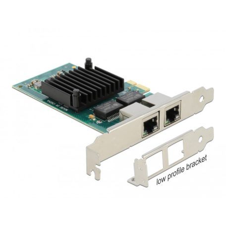 Delock PCI Express kártya - 2 x Gigabit LAN