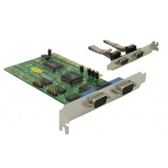 Delock PCI kártya - 4 db soros