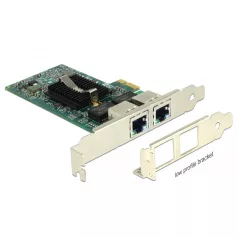 Delock PCI Express Kártya > 2 x Gigabit LAN