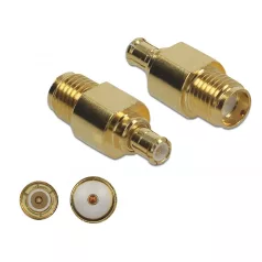 Delock Adapter SMA-hüvely apa MCX-dugó 10 GHz