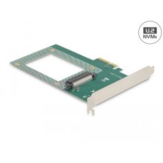   CSOMAGOLÁS SÉRÜLT Delock PCI Express x4-kártya - 1 x belső U.2 NVMe SFF-8639