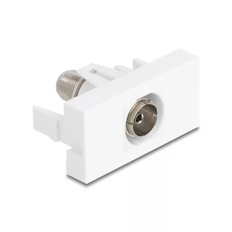 Delock Easy 45 Modul IEC anya - F anya fehér