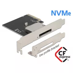   Delock PCI Express Kártya > 1 x külső CFexpress csatlakozóhoz