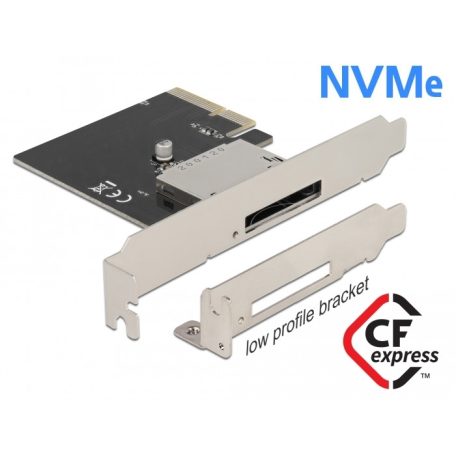 Delock PCI Express Kártya > 1 x külső CFexpress csatlakozóhoz