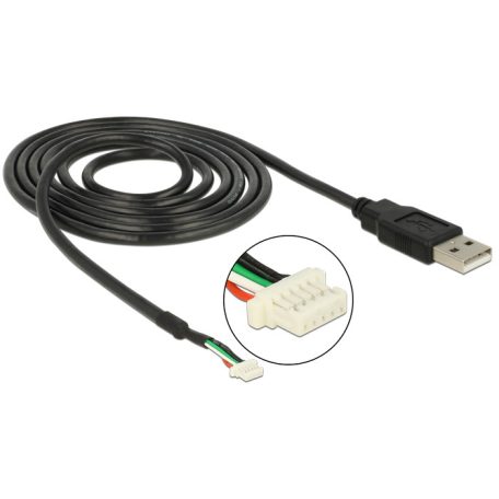 Delock modul kábel USB 2.0 A apa > 5 tűs kameradugó V1.9 1,5 m