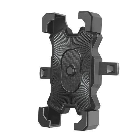 Logilink Okostelefon kerékpártartó dupla zárral, 360°-ban forgatható, fekete