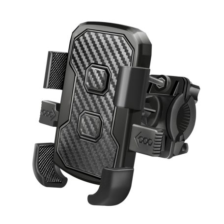 Logilink Okostelefon kerékpártartó, 4,6-7"-os készülékekhez, 360°-ban forgatható, fekete