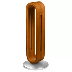   Logilink Bambuszfából készült fejhallgató-állvány, alumínium talppal, akár 5 kg-ig, fülre helyezhető, barna/ezüst