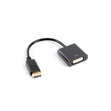 Lanberg Displayport apa - DVI-I anya (24+5) dual link adapter, 10cm