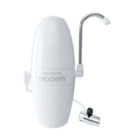 Aquaphor Modern 2 csapra szerelhető víztisztító fehér