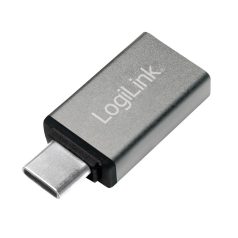 Logilink USB 3.2 Gen 1 Type-C adapter, C/M-USB-A/F, ezüst