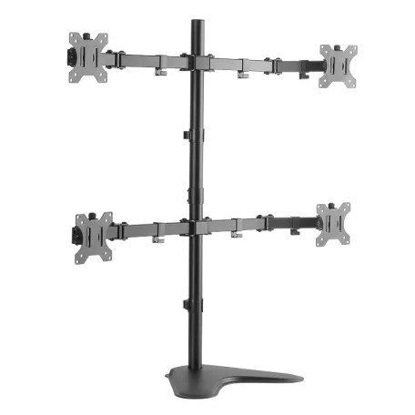 LogiLink Négyes monitorállvány, 13–32" acél,  460 mm karhossz