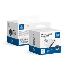Bluestar utazó adapter GO TO Europe (Type E) 16A white