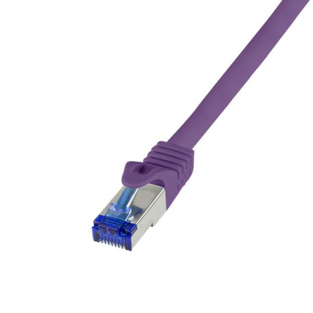Logilink Patch kábel Ultraflex, Cat.6A, S/FTP, lila, 1 m