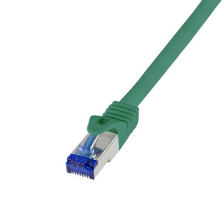 Logilink Patch kábel Ultraflex, Cat.6A, S/FTP, zöld, 2 m