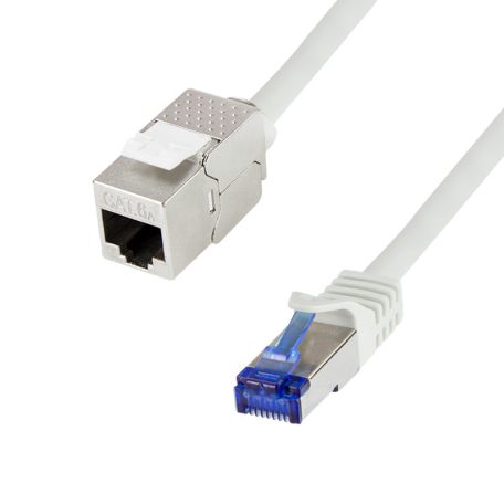 Logilink Konszolidációs patch kábel, Cat.6A, S/FTP, szürke, 5 m