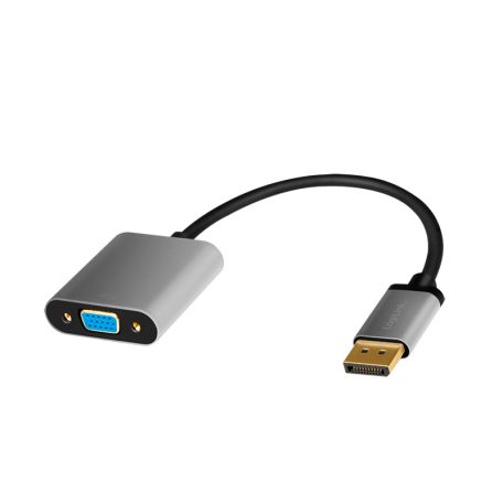 Logilink DisplayPort adapter, DP/M - VGA/F, 1080p/60 Hz, alu, 0,15 m