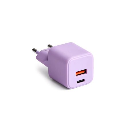 COLORUM TÖLTŐ USB-A + USB-C 30W LEVENDULA