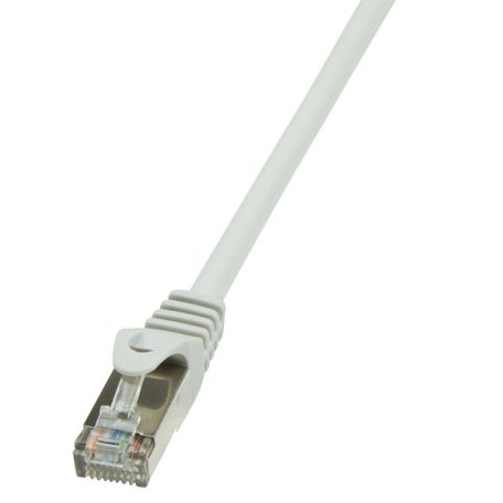 LogiLink Patch kábel Econline, Cat.5e, SF/UTP, szürke, 0,5 m