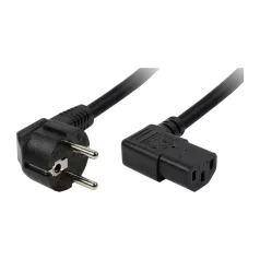 LogiLink tápkábel Schuko apa - IEC-C13 anya
