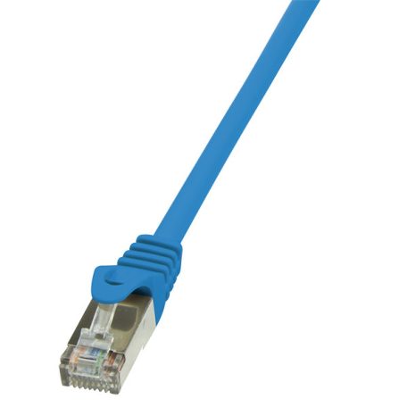 LogiLink Patch kábel Econline, Cat.5e, F/UTP, kék, 3 m