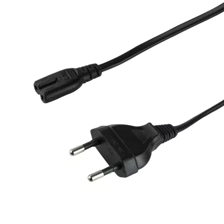 Logilink Tápkábel, CEE 7/16 - IEC C7, fekete, 1 m
