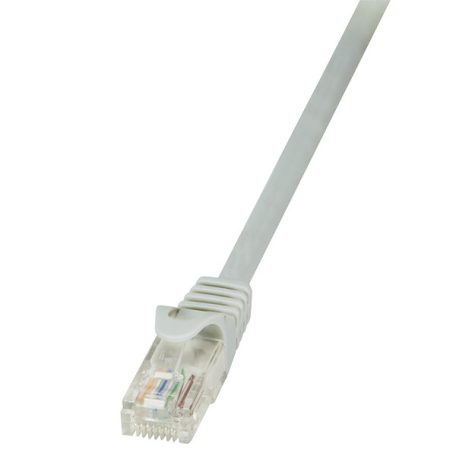 LogiLink Patch kábel Econline, Cat.6, U/UTP, szürke, 0,25 m