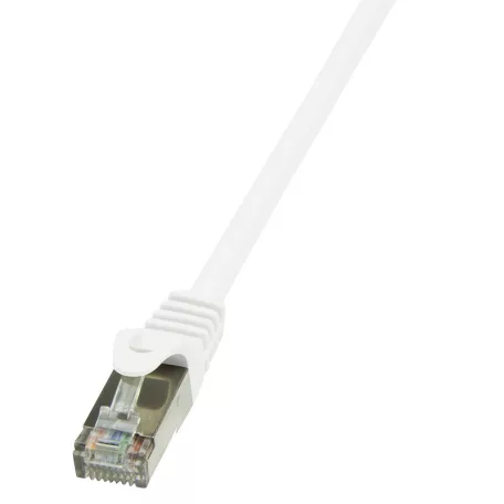 LogiLink Patch kábel Econline, Cat.6, F/UTP, fehér, 5 m