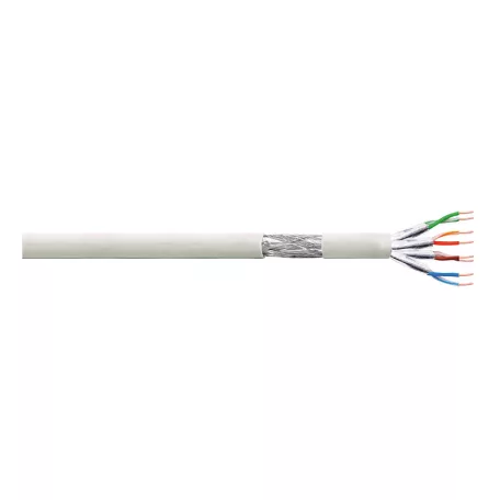 LogiLink Patch kábel PrimeLine, Cat.6, S/FTP, szürke, 100 m