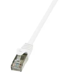 LogiLink Patch kábel Econline, Cat.6, F/UTP, fehér, 15 m