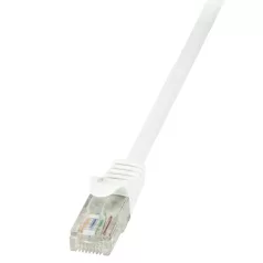 LogiLink Patch kábel Econline, Cat.6, U/UTP, fehér, 15 m