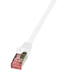   LogiLink Patch kábel PrimeLine, Cat.6, S/FTP, fehér, 0,25 m