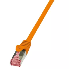   LogiLink Patch kábel PrimeLine, Cat.6, S/FTP, narancssárga, 0,5 m