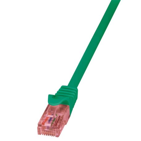 LogiLink Patch kábel PrimeLine, Cat.6, U/UTP, zöld, 1 m