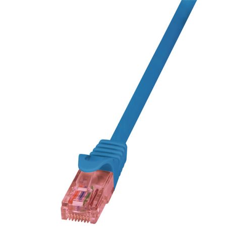 LogiLink Patch kábel PrimeLine, Cat.6, U/UTP, kék, 1 m