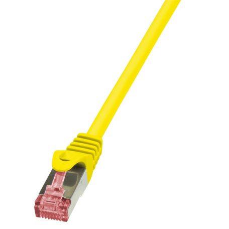 LogiLink Patch kábel PrimeLine, Cat.6, S/FTP, sárga, 1,5 m