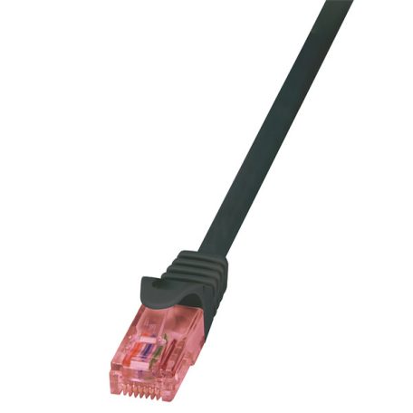 LogiLink Patch kábel PrimeLine, Cat.6, U/UTP, fekete, 2 m