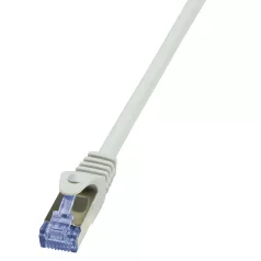   LogiLink Patch kábel PrimeLine, Cat.6A, S/FTP, szürke, 0,25 m