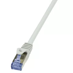   LogiLink Patch kábel PrimeLine, Cat.6A, S/FTP, szürke, 0,5 m