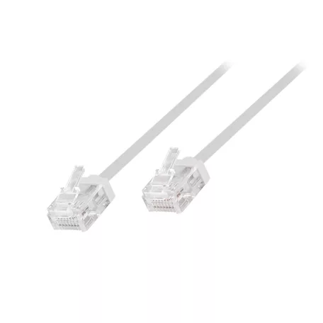 Logilink Cat.6A Slim High-Flex patch kábel fehér 10 m