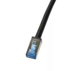   Logilink Patch kábel, kültéri, Cat.6A, S/FTP, fekete, 15 m