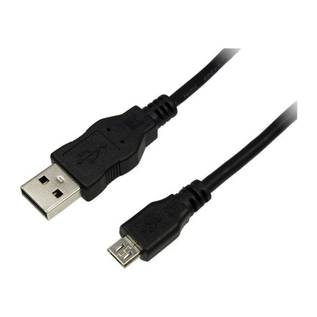 LogiLink USB 2.0 A - Micro USB-B  kábel, 3.0 m