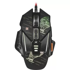   Defender Vezetékes gamer egér sTarx GM-390L 8 gomb, 7200 DPI