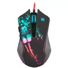   Defender Vezetékes gamer egér Sin'Sister GM-933 6 gomb, 7200 dpi