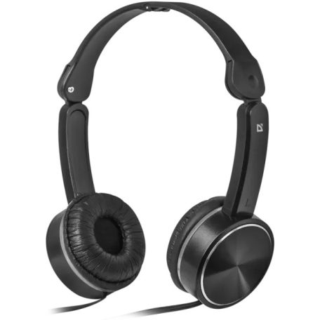 Defender Vezetékes sztereó fejhallgató Accord 145, fekete