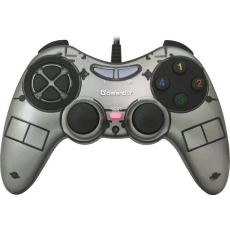 Defender Vezetékes gamepad Zoom USB Xinput, 10 gomb, 2 joystick