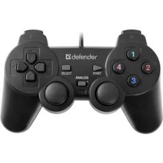   Defender Vezetékes gamepad OMEGA USB Xinput, 12 gomb, 2 joystick
