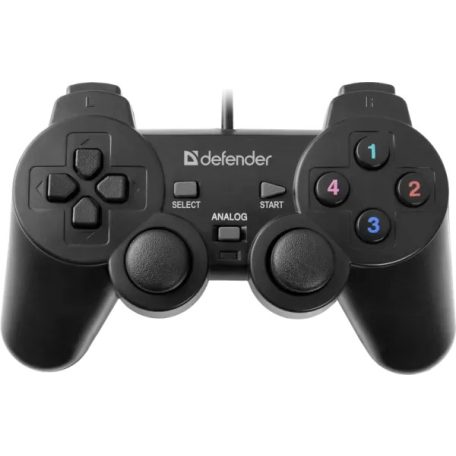 Defender Vezetékes gamepad OMEGA USB Xinput, 12 gomb, 2 joystick