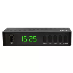 EVOLVEO Alpha T2 Set-top box DVB-T2 Full HD, FTA, fekete