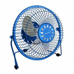 Esperanza Yugo asztali USB ventilátor, 6 col, kék